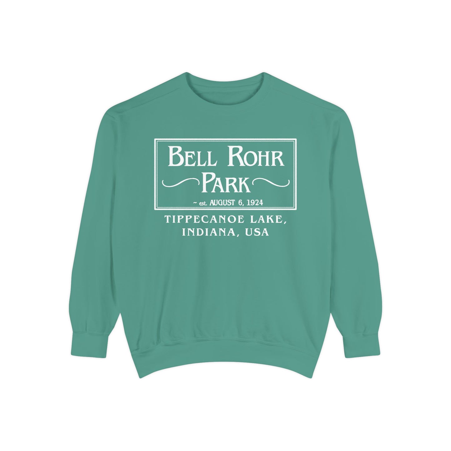 Bell Rohr Park Tippecanoe Lake Crewneck Sweatshirt - Unisex