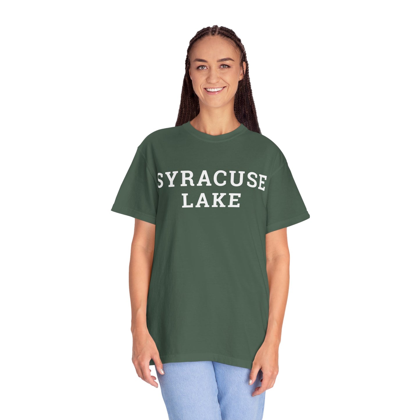 Syracuse Lake Block Logo Classic Tee - Unisex