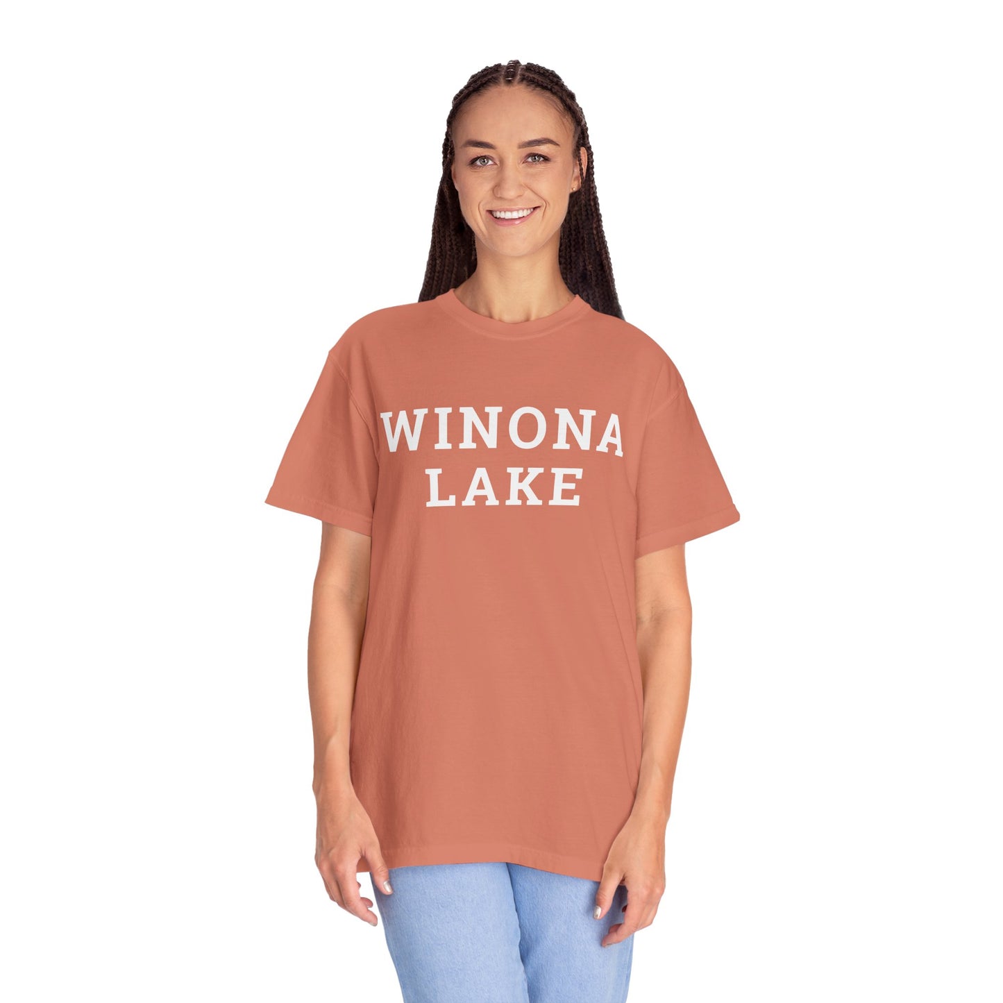 Winona Lake Block Logo Classic Tee - Unisex