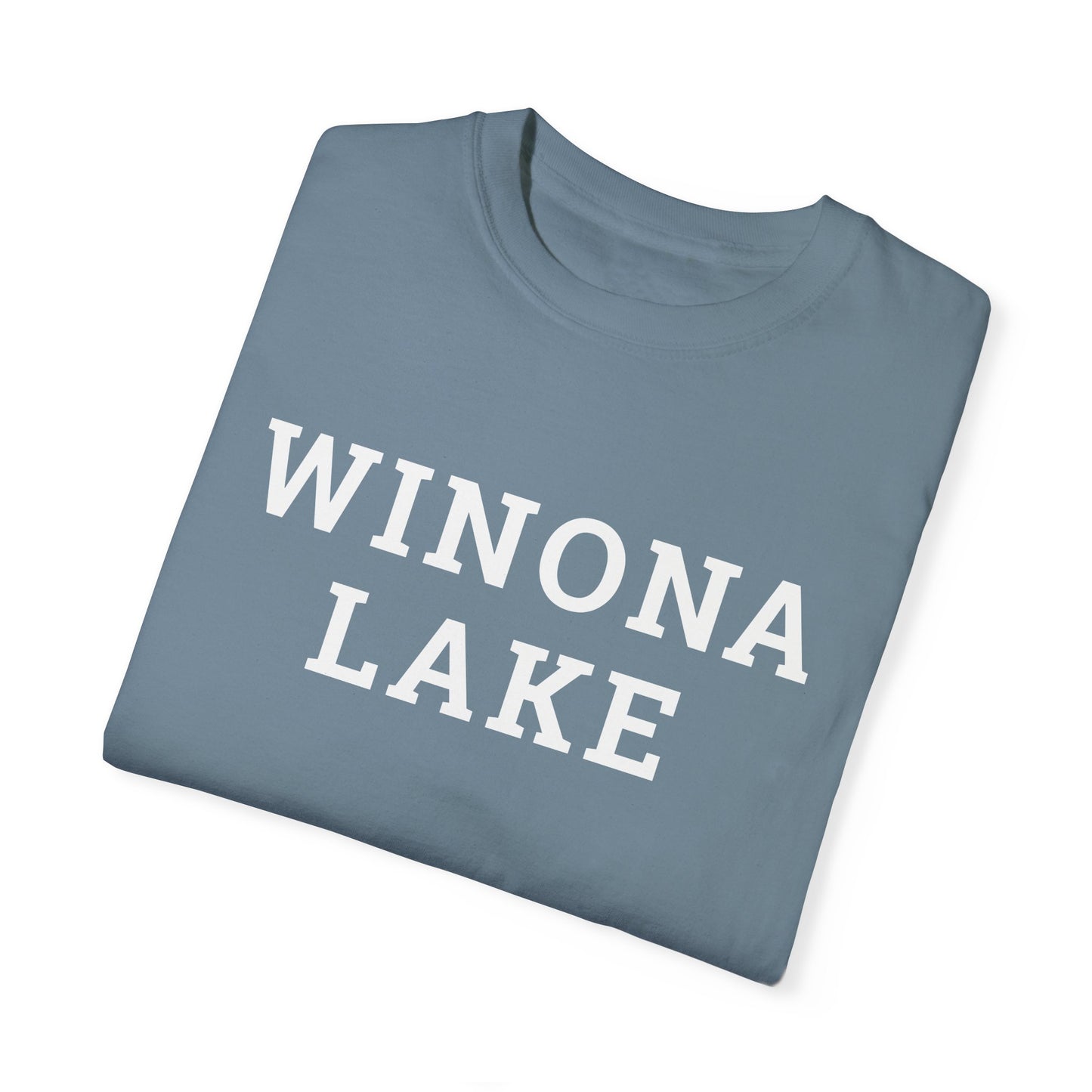 Winona Lake Block Logo Classic Tee - Unisex