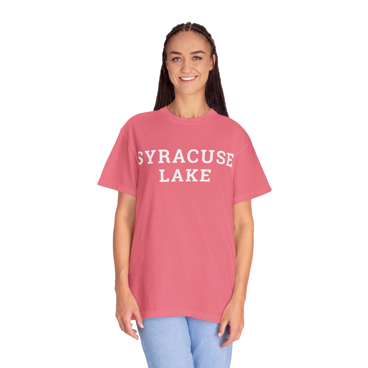 Syracuse Lake Block Logo Classic Tee - Unisex