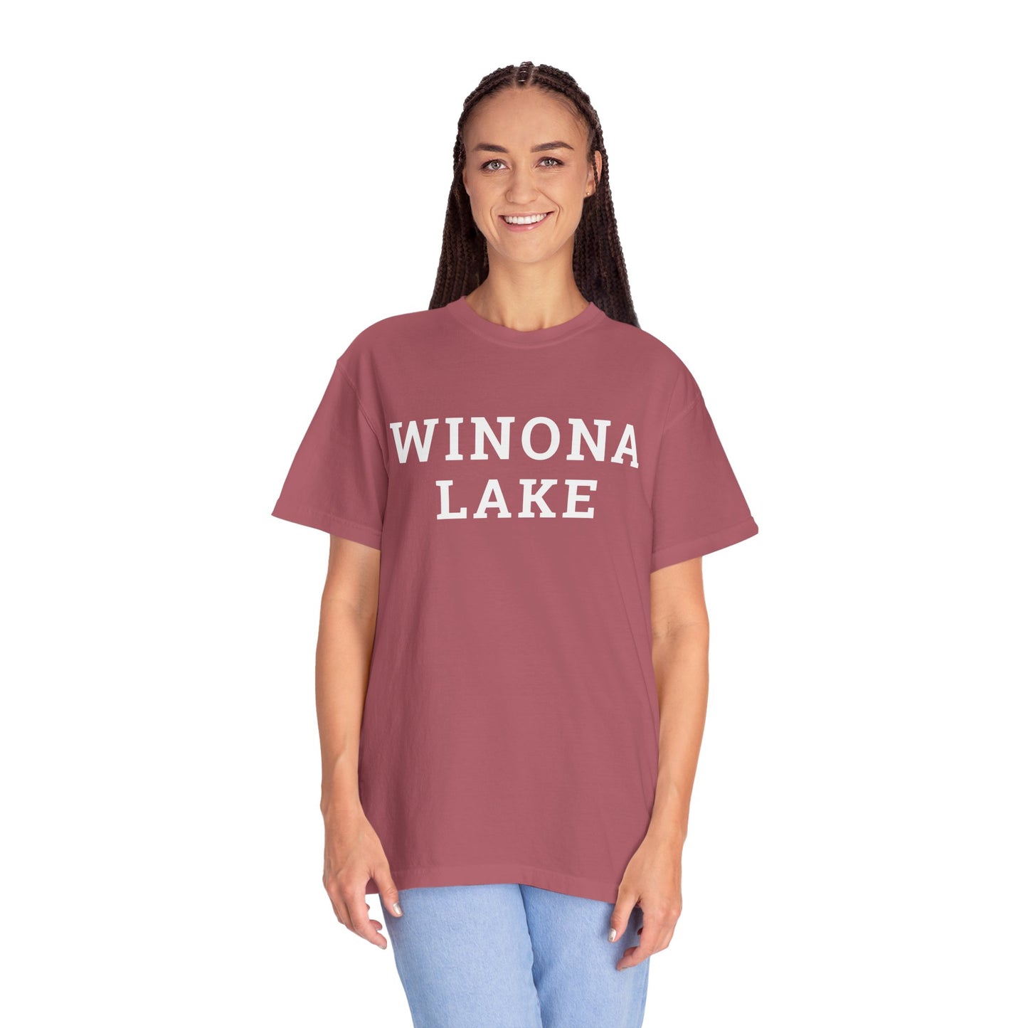 Winona Lake Block Logo Classic Tee - Unisex