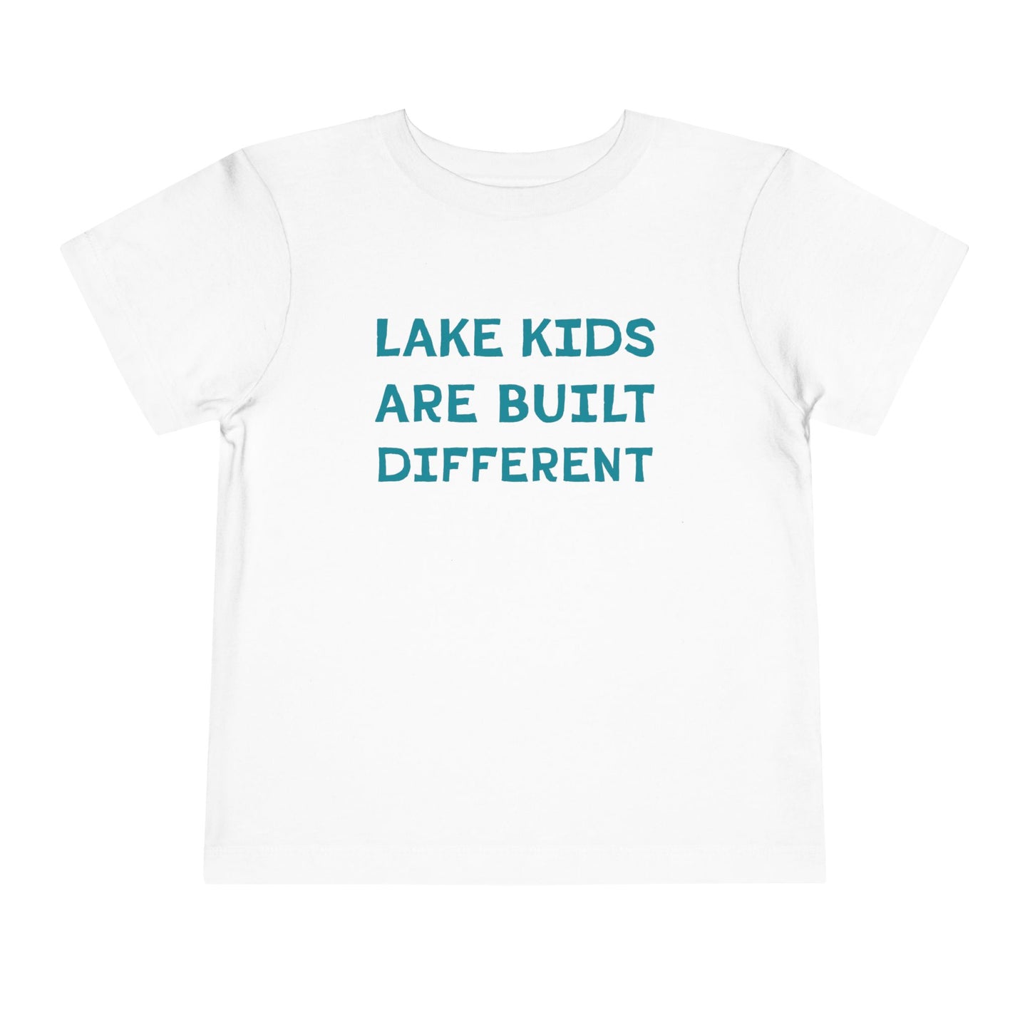 TODDLER Lake Kids Are Built Different Short Sleeve Tee