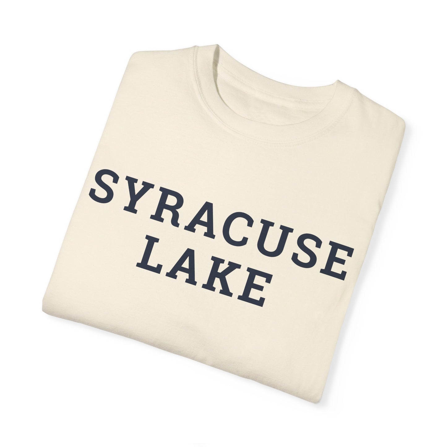 Syracuse Lake Block Logo Classic Tee - Unisex