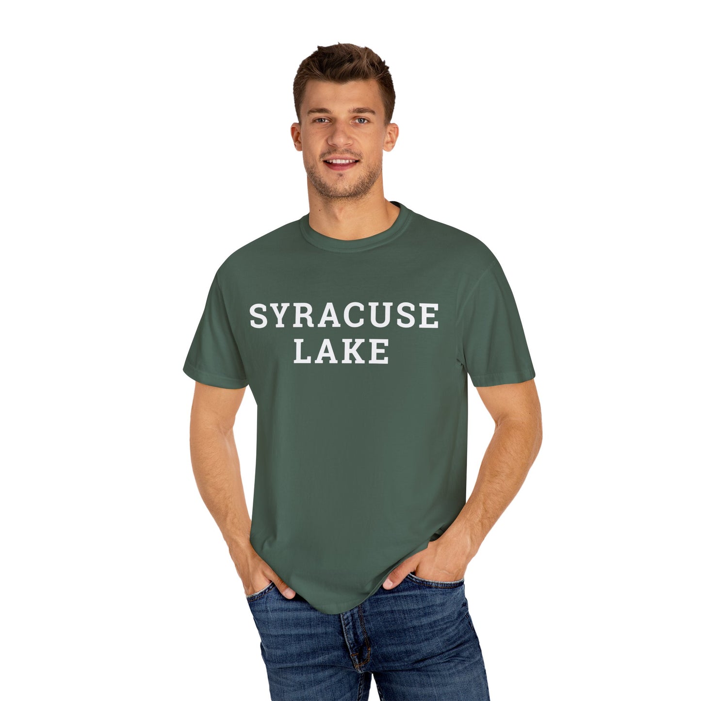Syracuse Lake Block Logo Classic Tee - Unisex