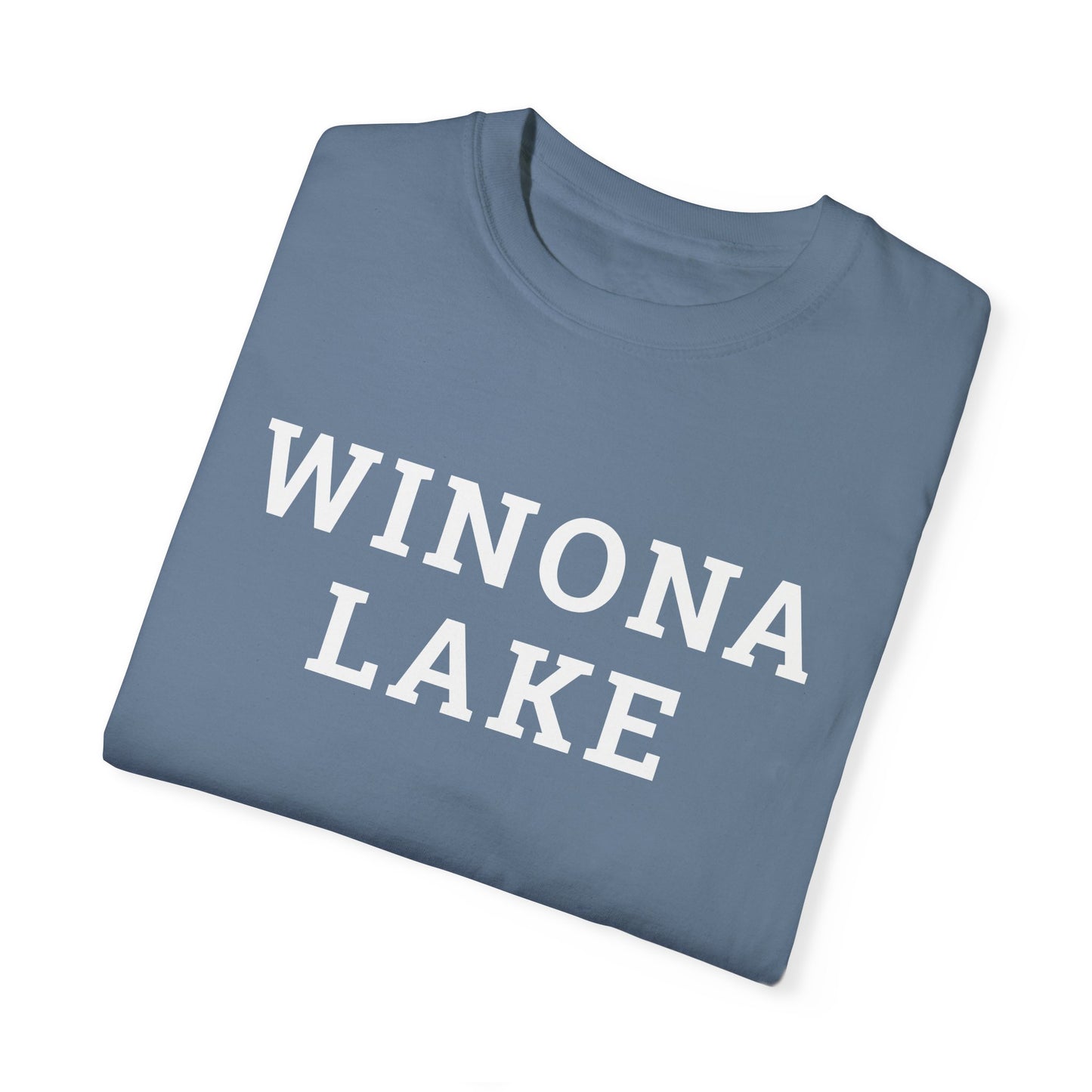 Winona Lake Block Logo Classic Tee - Unisex