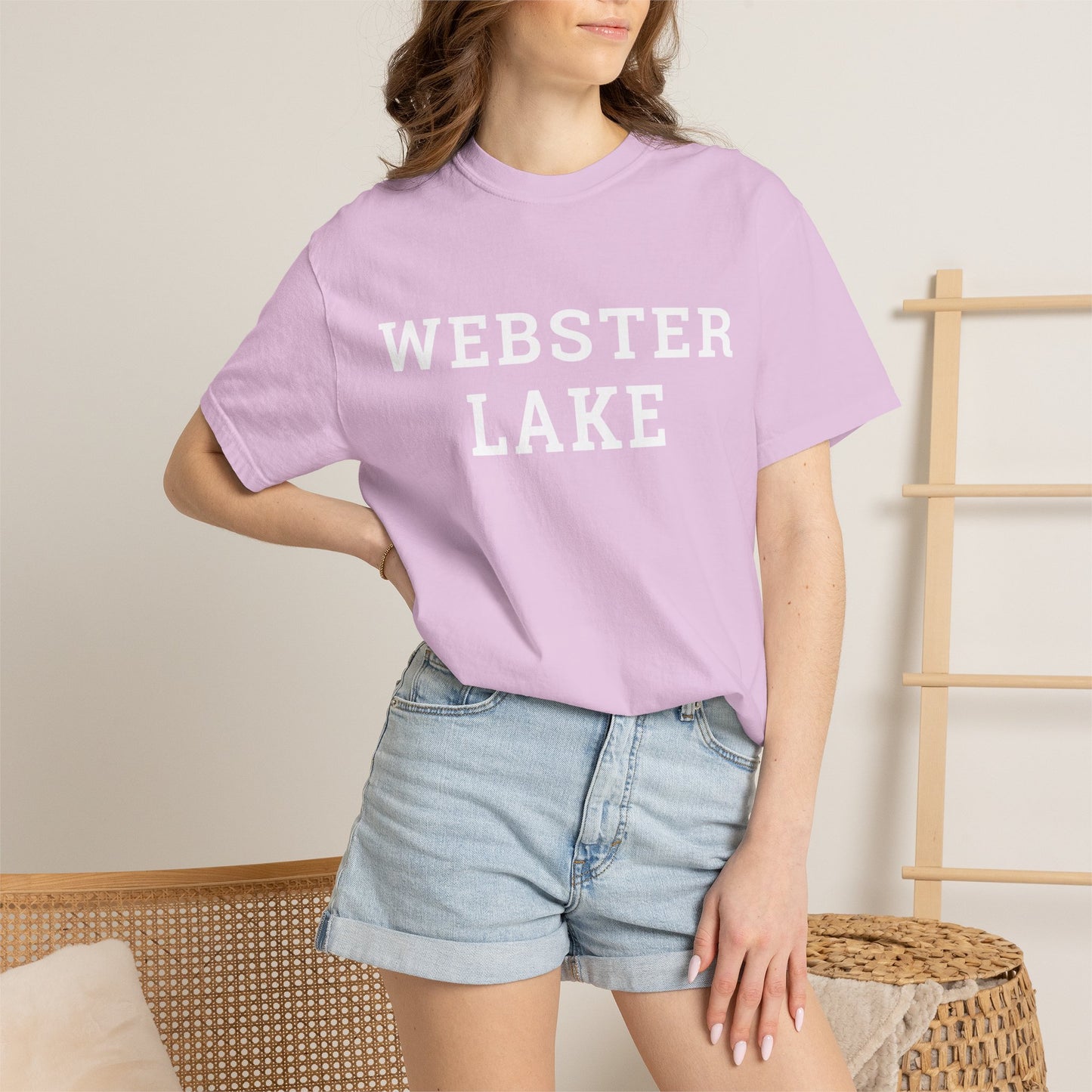 Webster Lake Block Logo Classic Tee - Unisex