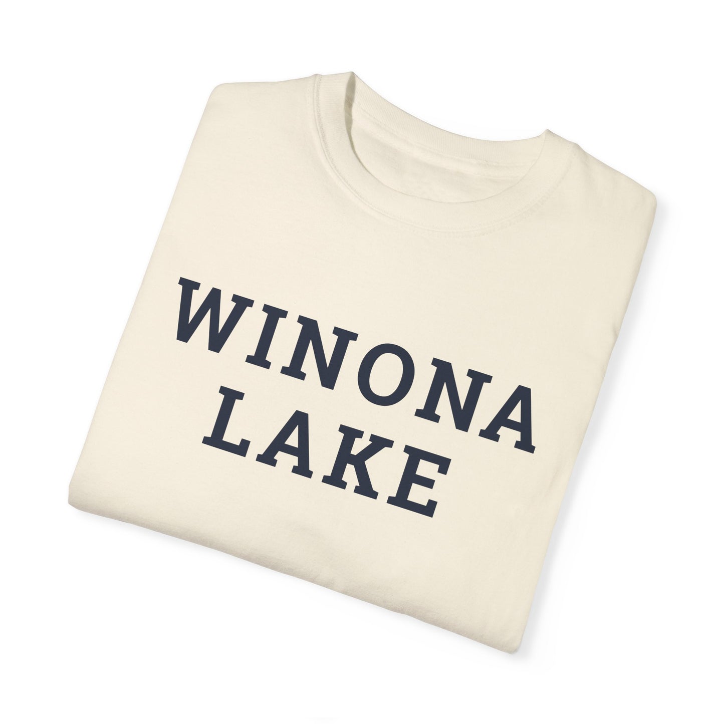 Winona Lake Block Logo Classic Tee - Unisex