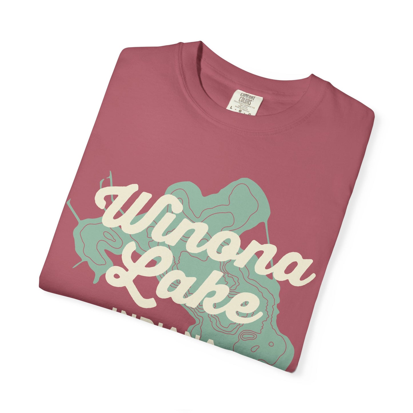 Winona Lake Vintage Map Classic Tee - Unisex