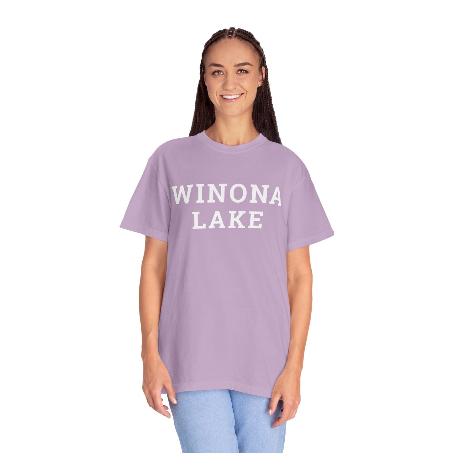 Winona Lake Block Logo Classic Tee - Unisex