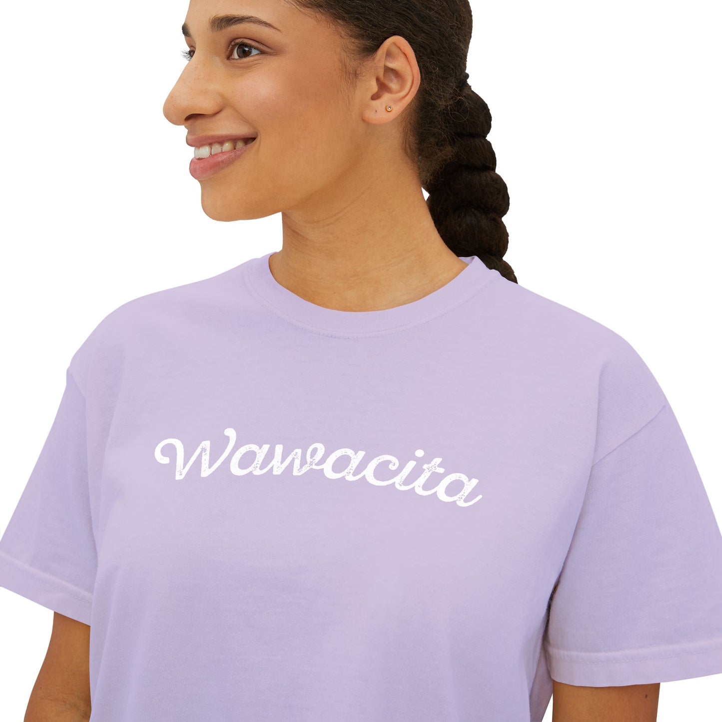 Wawacita Lake Wawasee Women's Boxy Tee