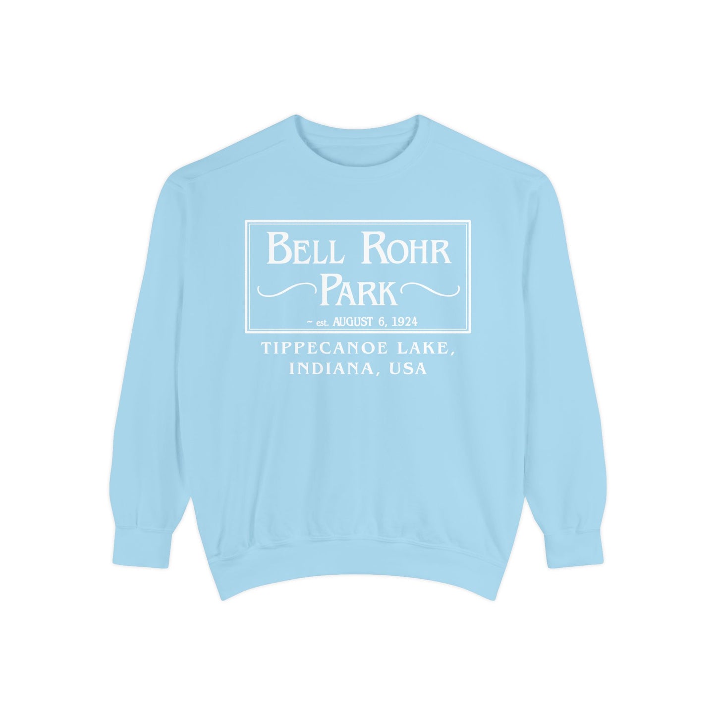 Bell Rohr Park Tippecanoe Lake Crewneck Sweatshirt - Unisex