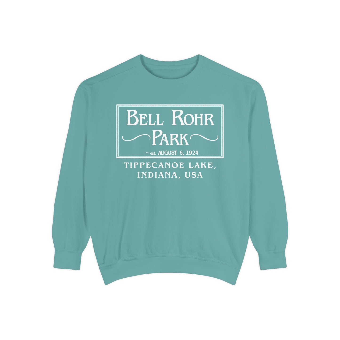 Bell Rohr Park Tippecanoe Lake Crewneck Sweatshirt - Unisex
