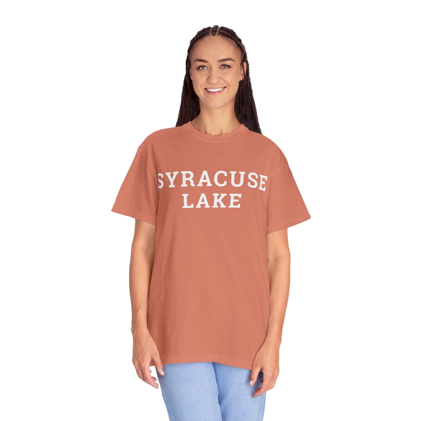 Syracuse Lake Block Logo Classic Tee - Unisex