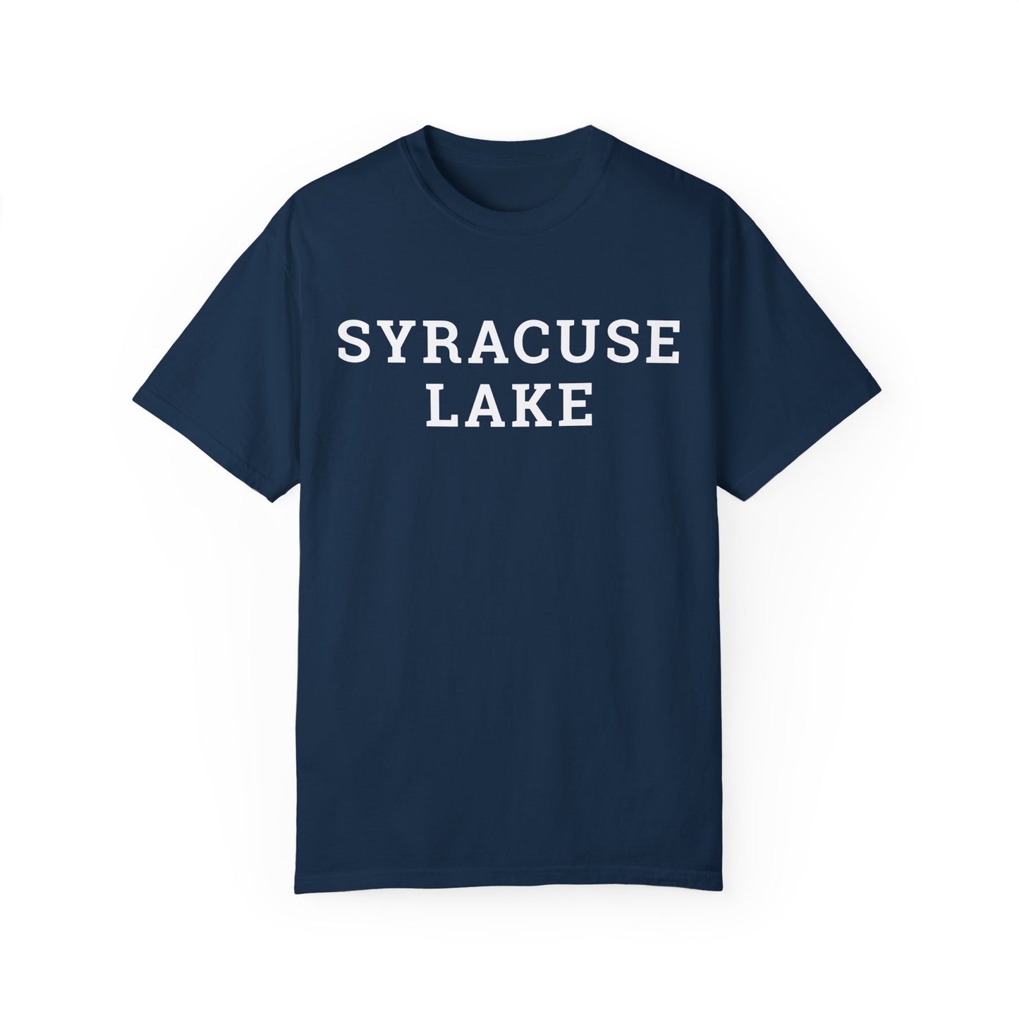 Syracuse Lake Block Logo Classic Tee - Unisex