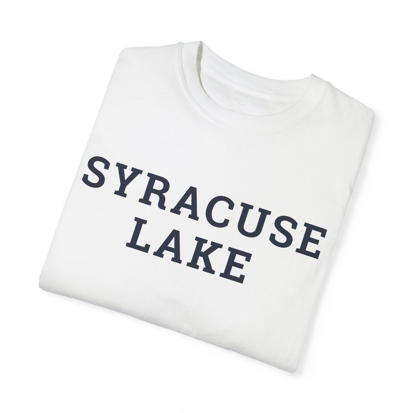 Syracuse Lake Block Logo Classic Tee - Unisex
