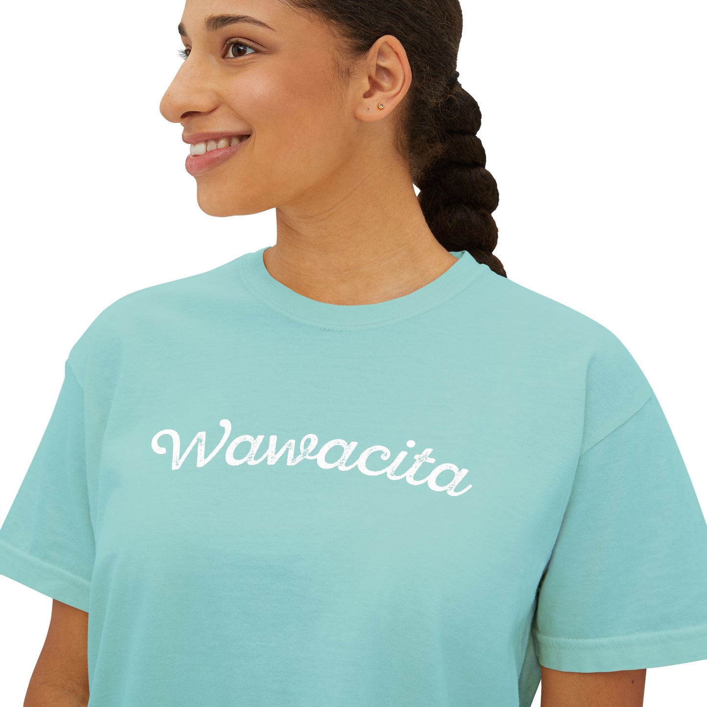 Wawacita Lake Wawasee Women's Boxy Tee