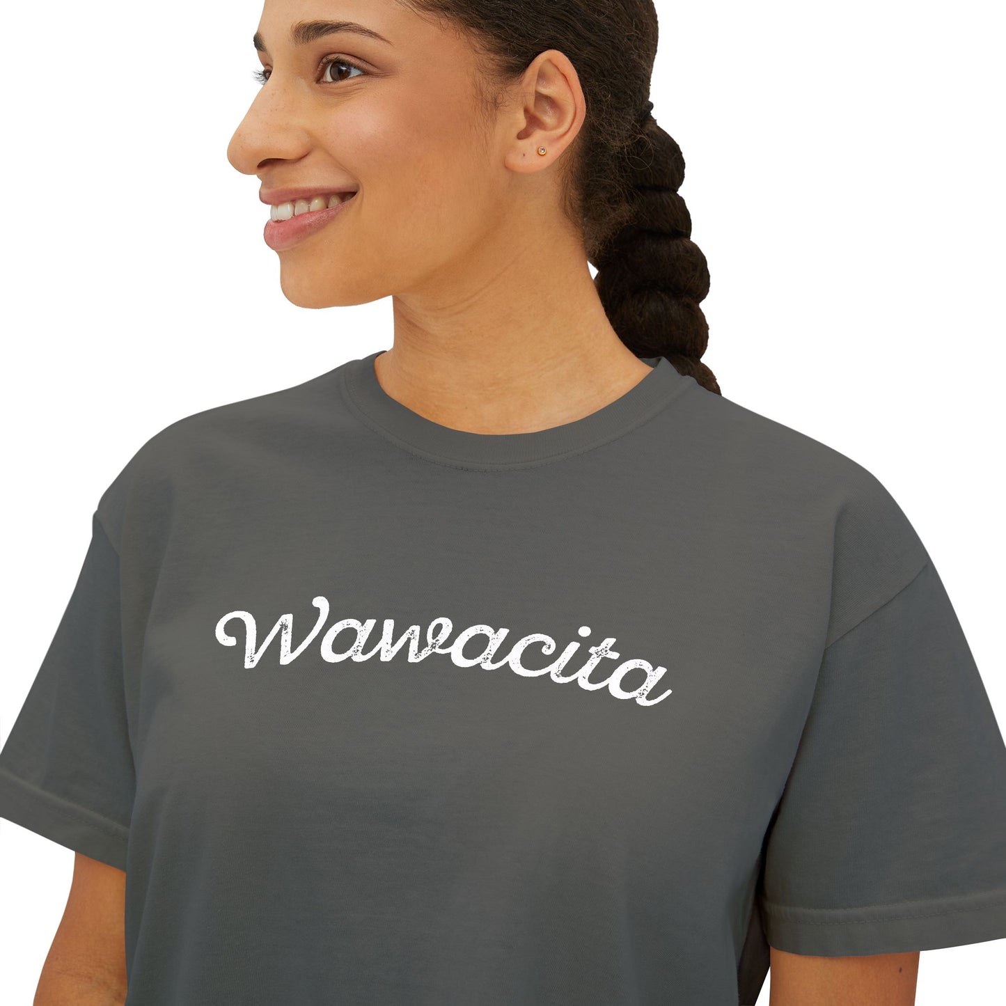 Wawacita Lake Wawasee Women's Boxy Tee