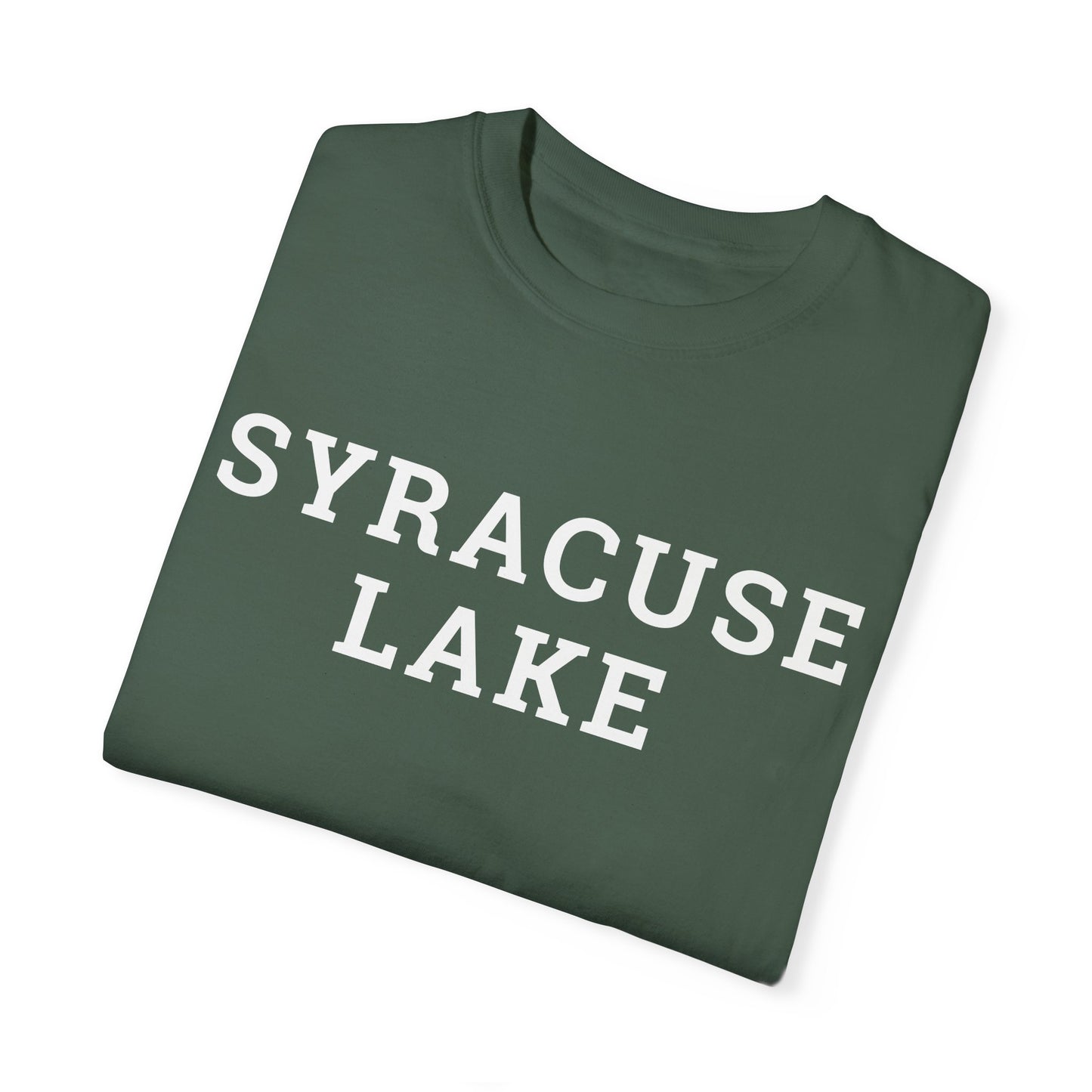 Syracuse Lake Block Logo Classic Tee - Unisex