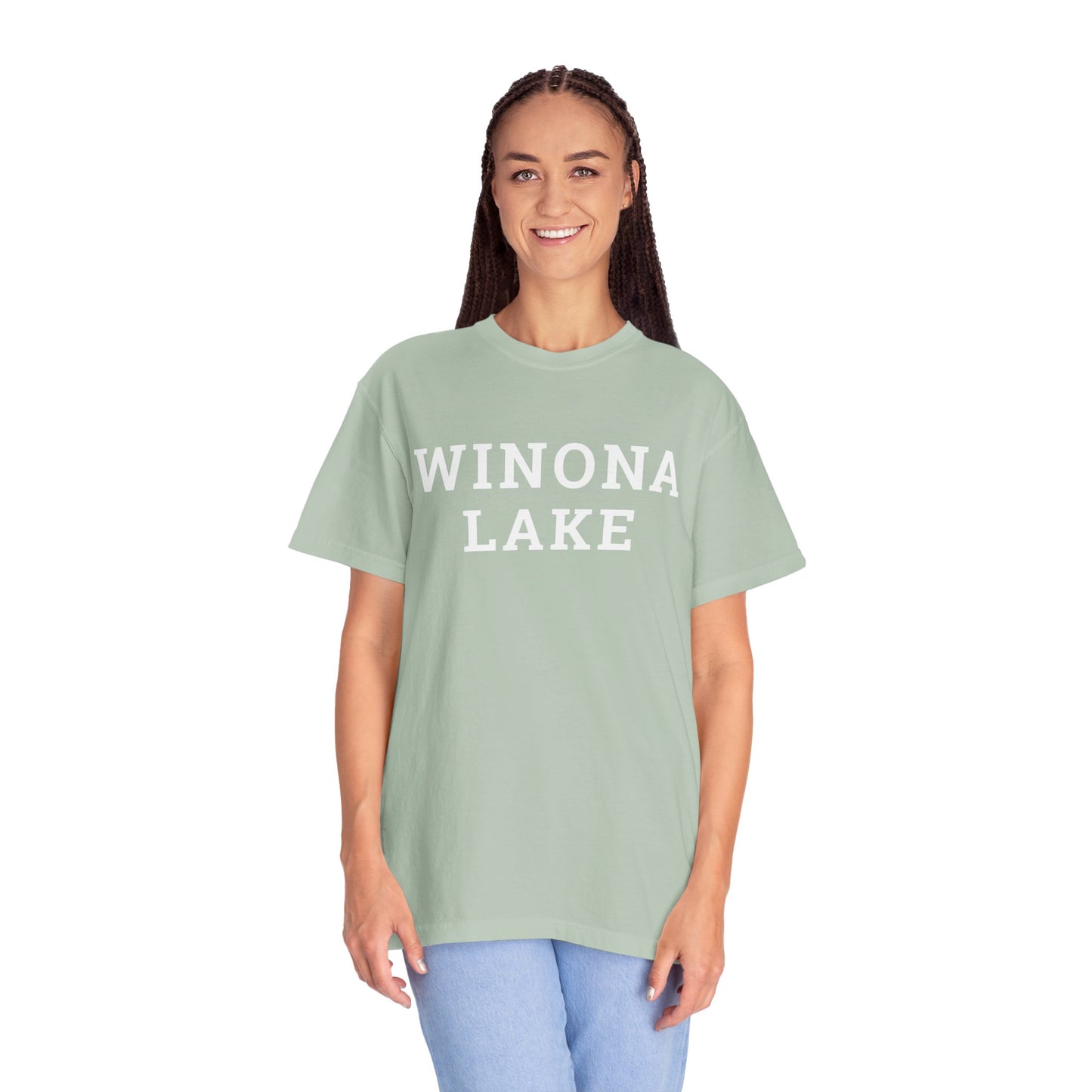 Winona Lake Block Logo Classic Tee - Unisex