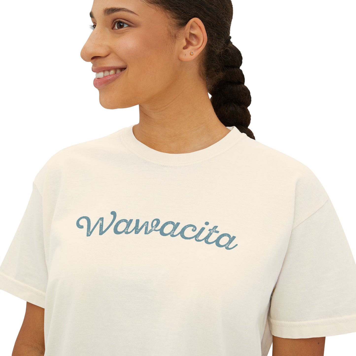 Wawacita Lake Wawasee Women's Boxy Tee