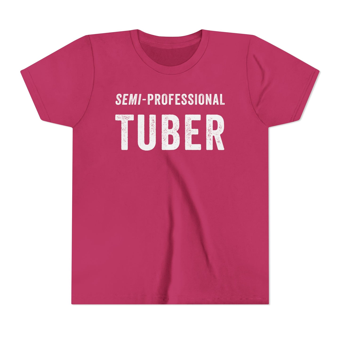 YOUTH Semi-Professional Tuber Short Sleeve Tee