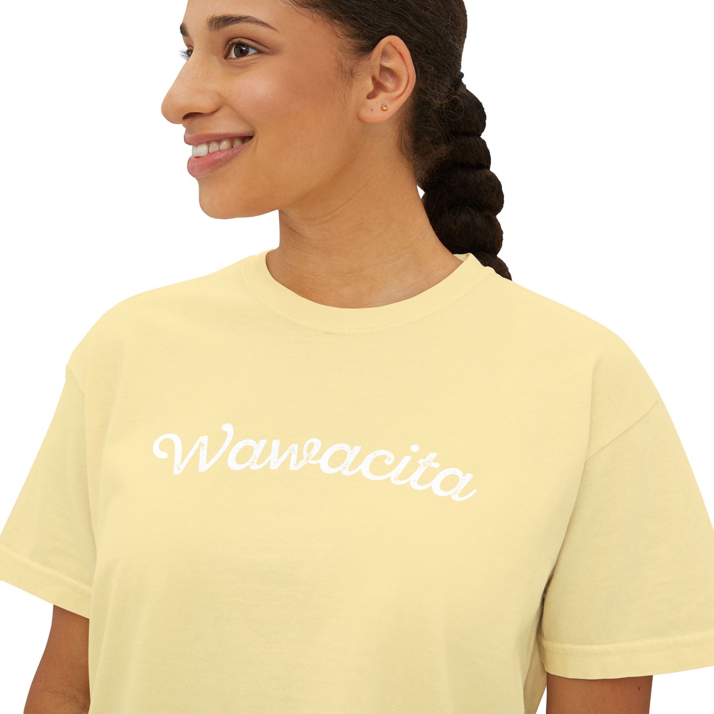 Wawacita Lake Wawasee Women's Boxy Tee