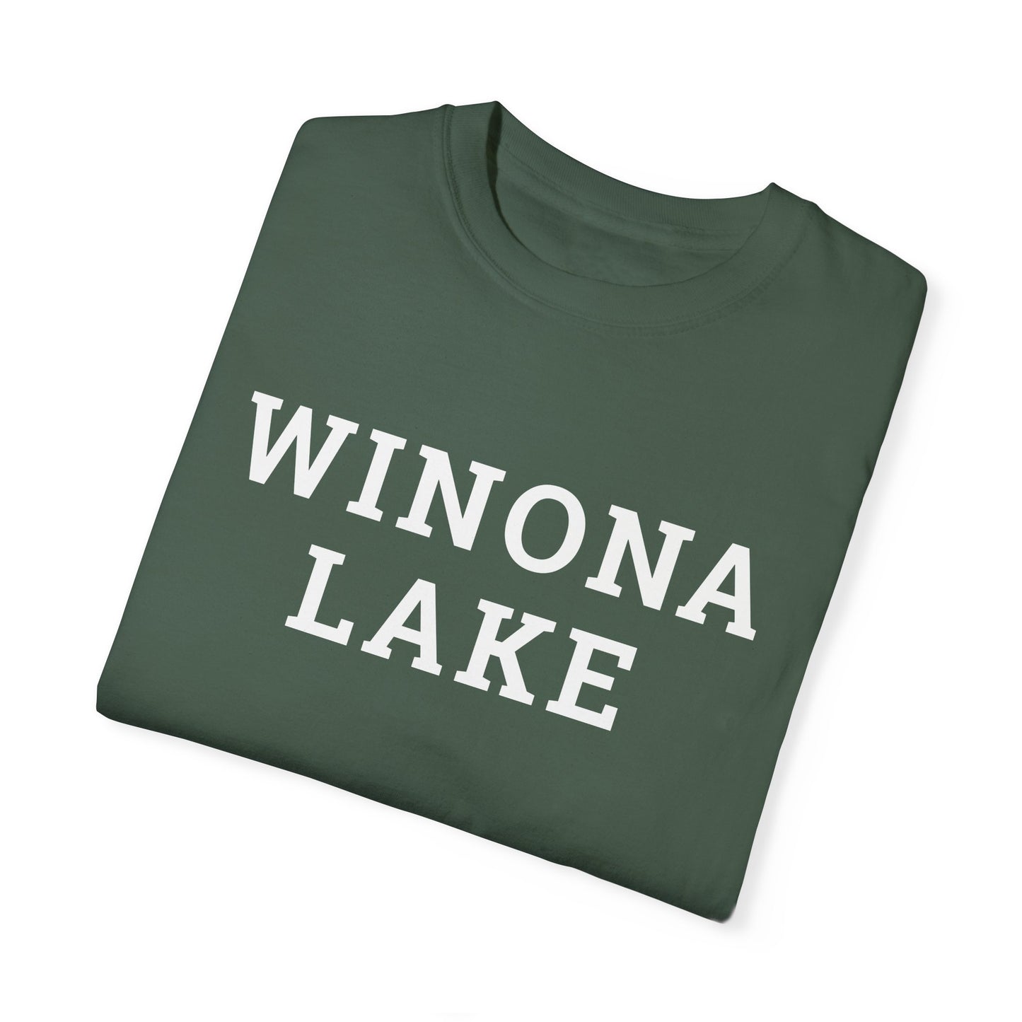 Winona Lake Block Logo Classic Tee - Unisex