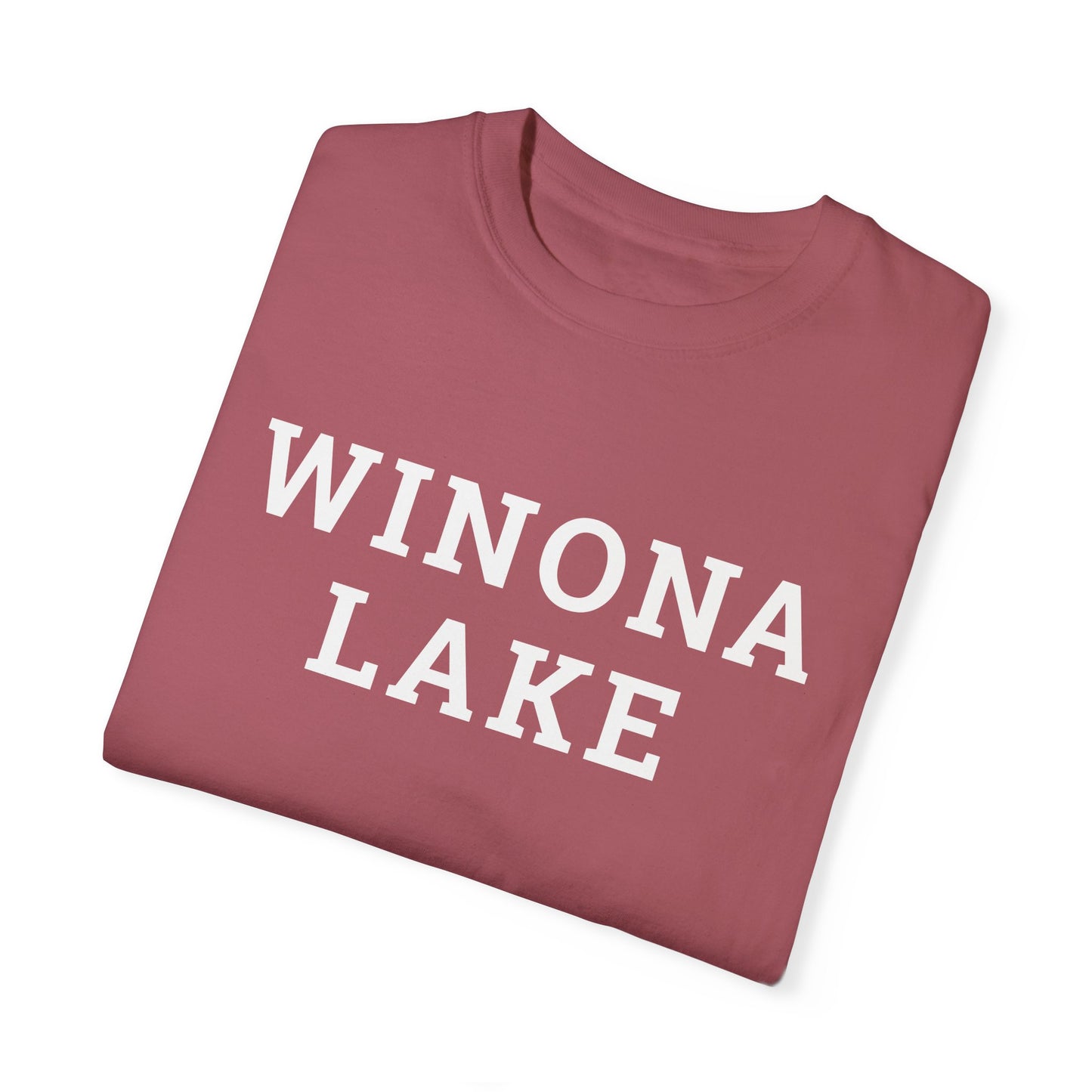 Winona Lake Block Logo Classic Tee - Unisex
