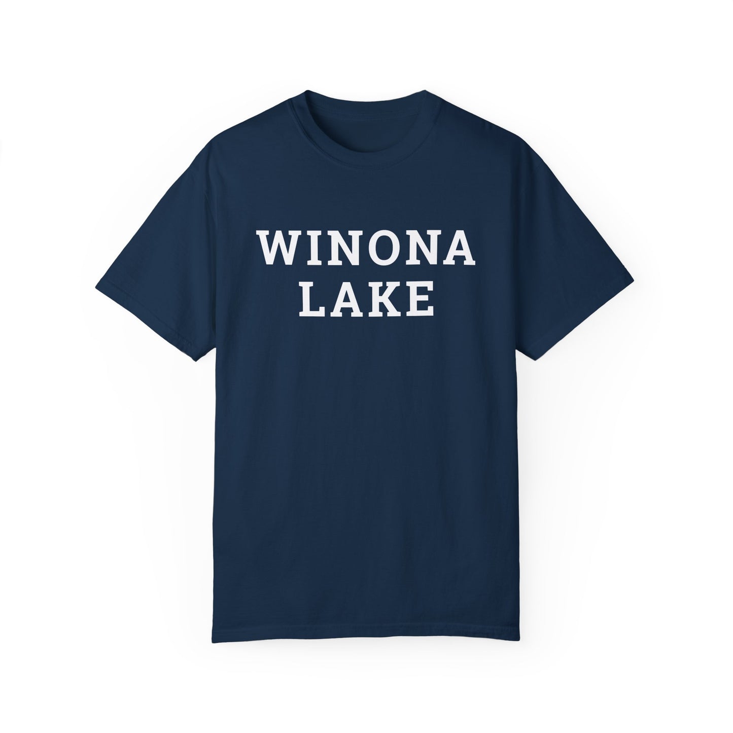 Winona Lake Block Logo Classic Tee - Unisex