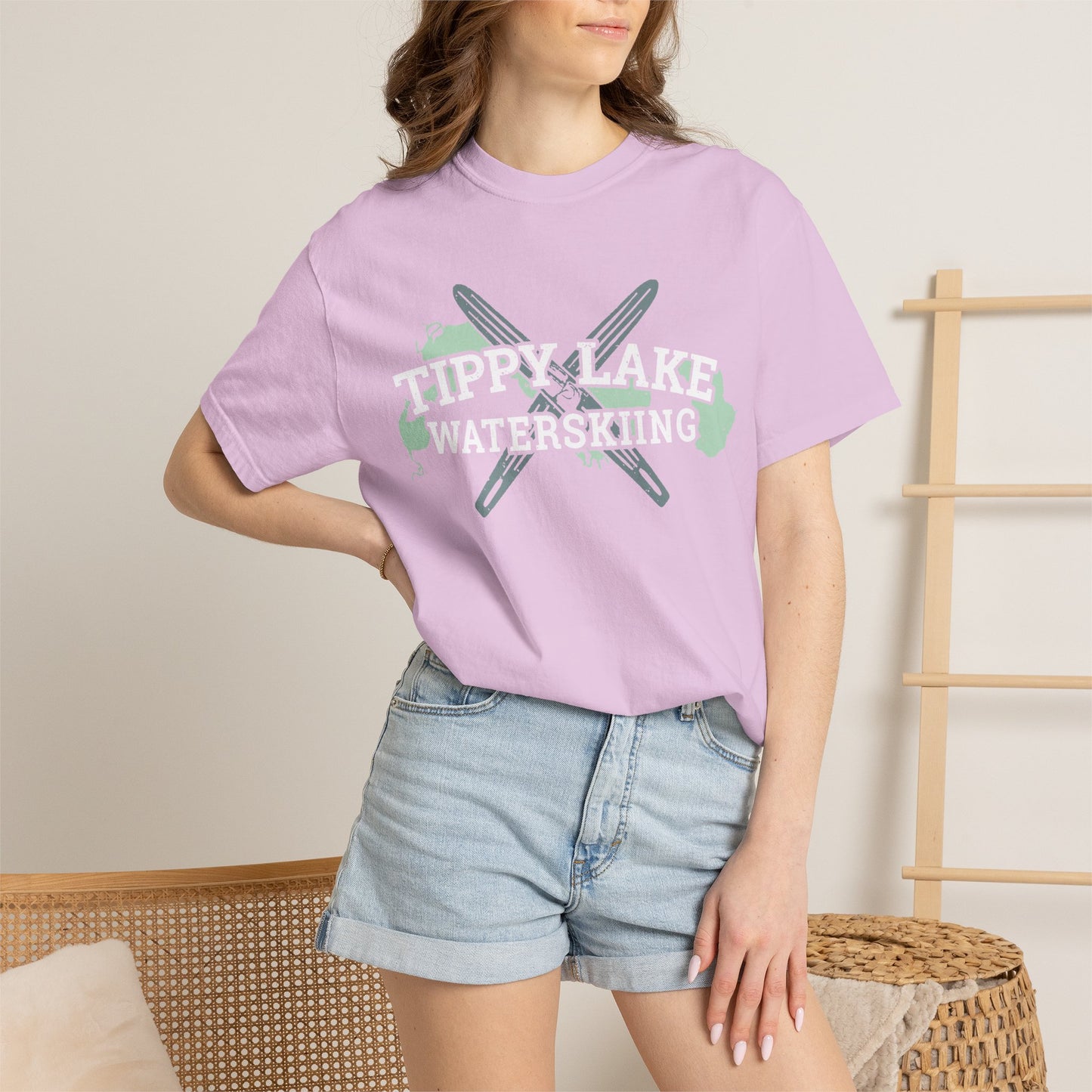 Tippy Lake Waterskiing Tee - Unisex