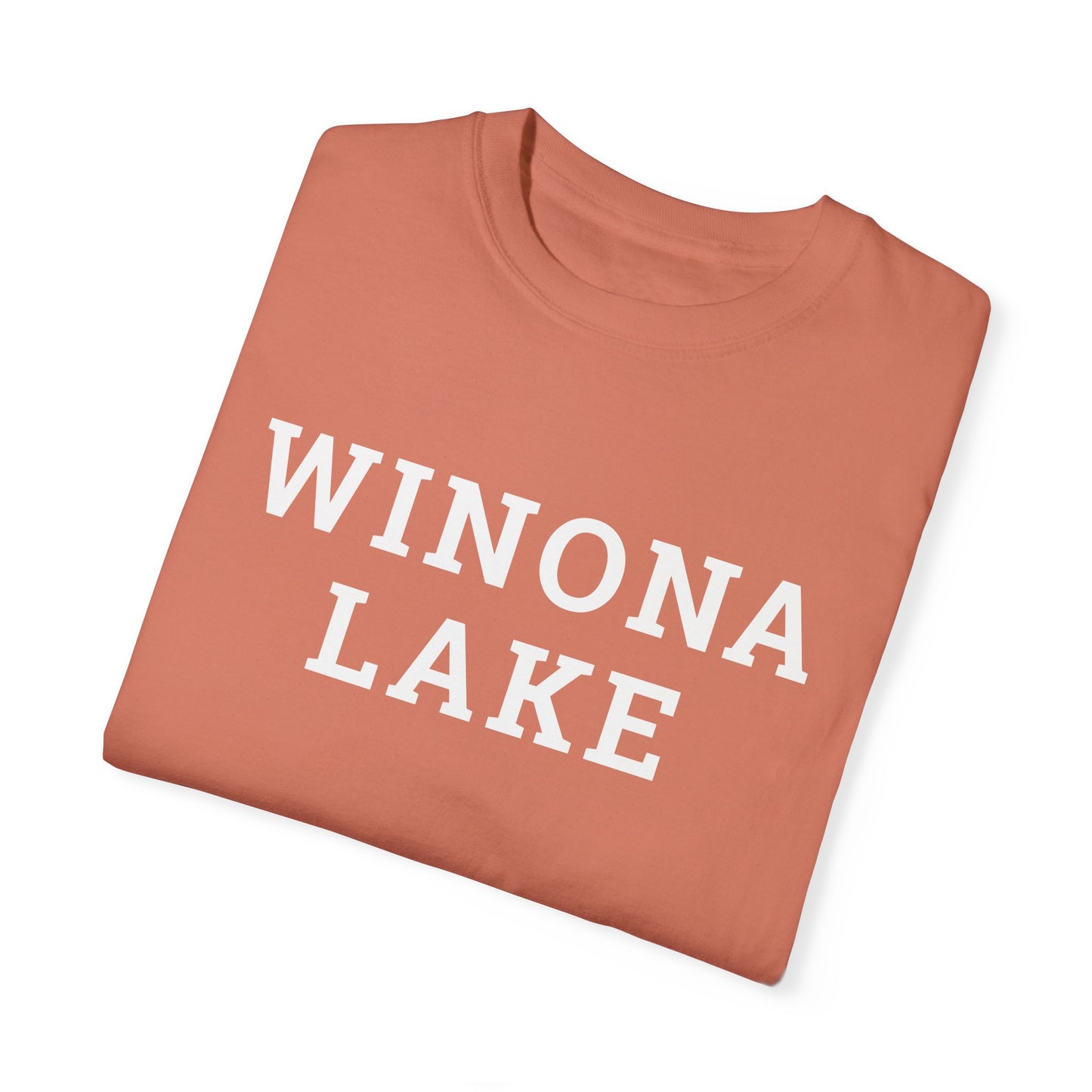 Winona Lake Block Logo Classic Tee - Unisex