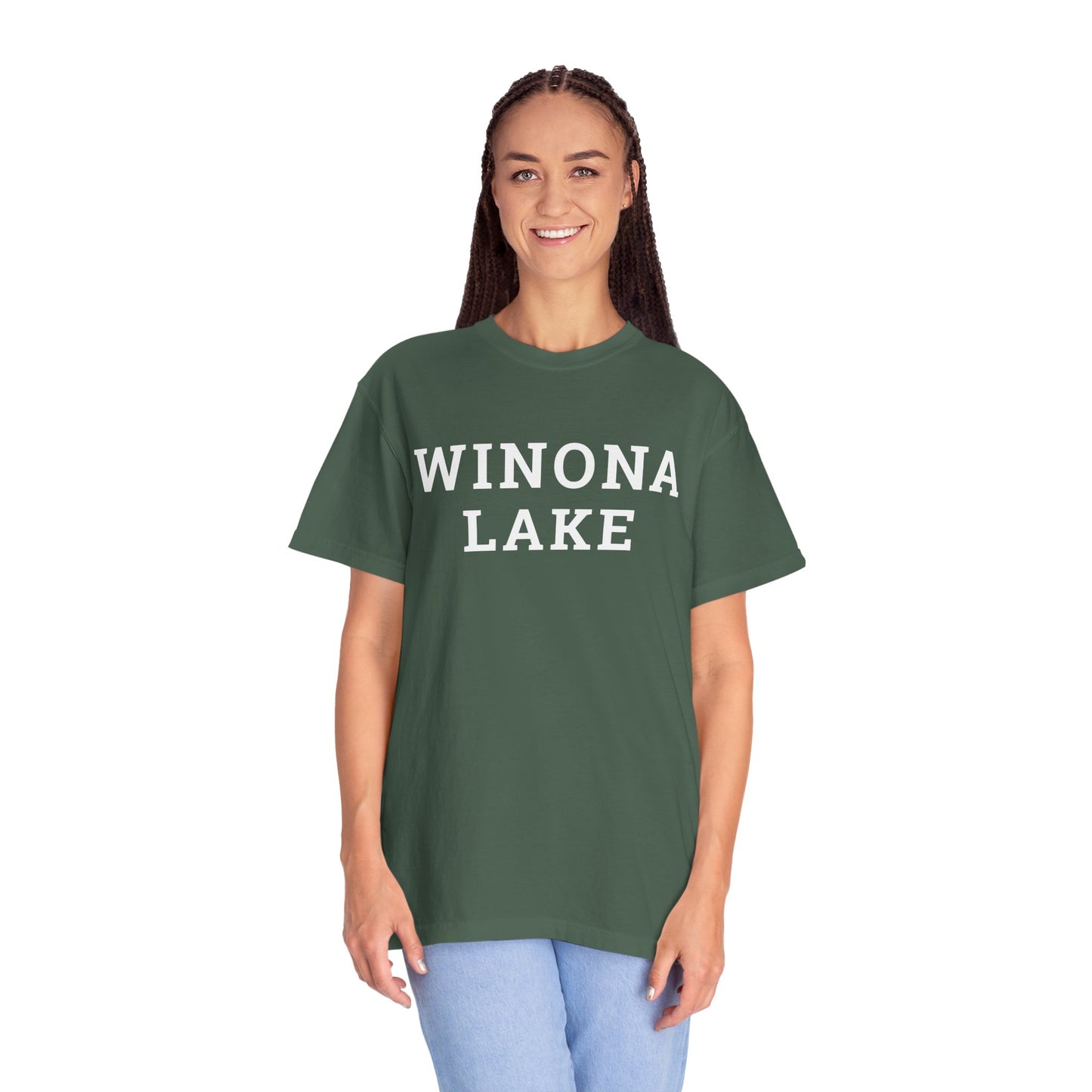 Winona Lake Block Logo Classic Tee - Unisex