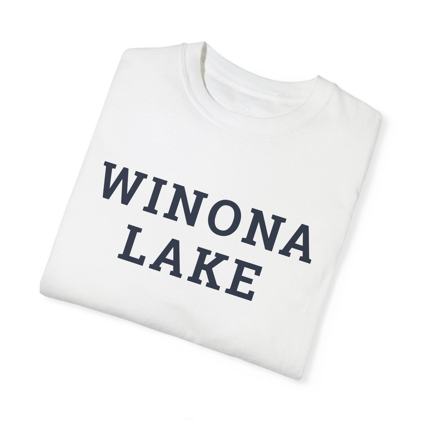 Winona Lake Block Logo Classic Tee - Unisex