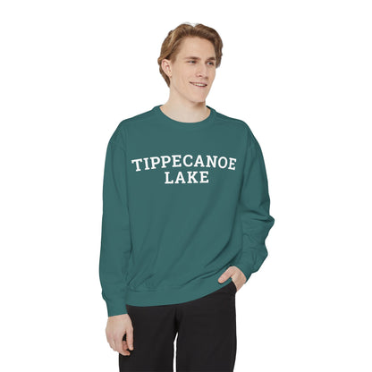 Tippecanoe Lake Block Logo Crewneck Sweatshirt - Unisex