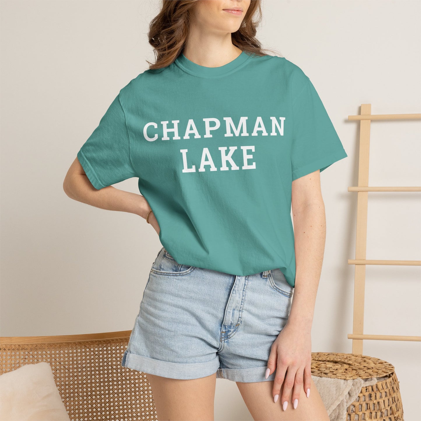 Chapman Lake Block Logo Classic Tee - Unisex