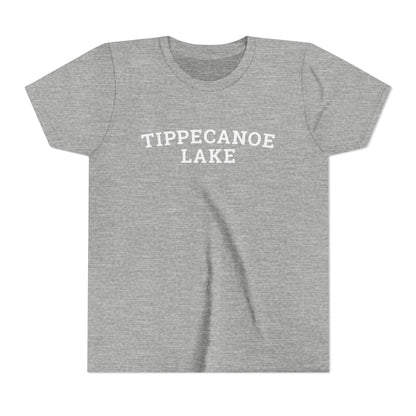 YOUTH Tippecanoe Lake Block Logo Short Sleeve Tee