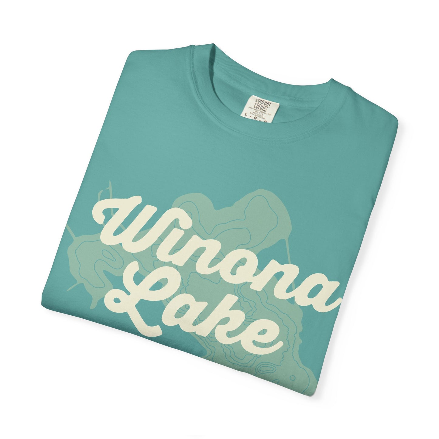 Winona Lake Vintage Map Classic Tee - Unisex