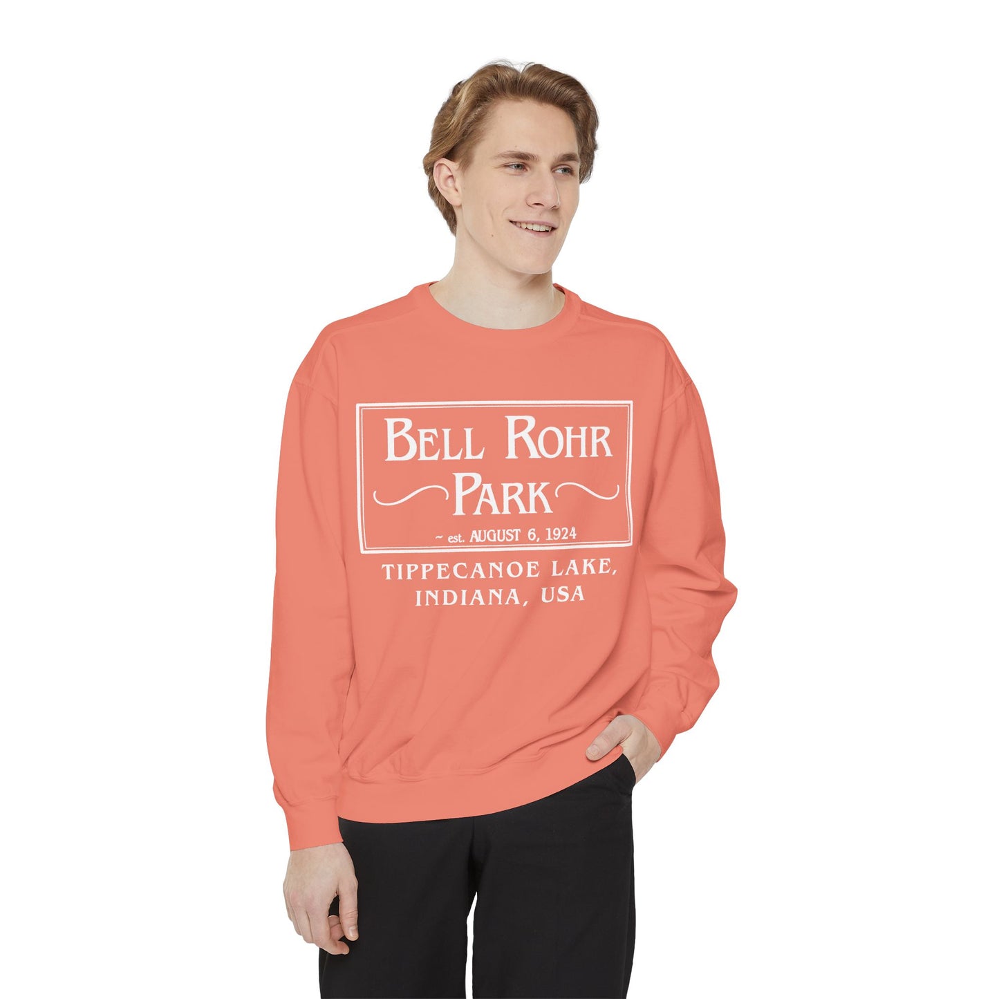 Bell Rohr Park Tippecanoe Lake Crewneck Sweatshirt - Unisex