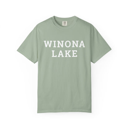 Winona Lake Block Logo Classic Tee - Unisex