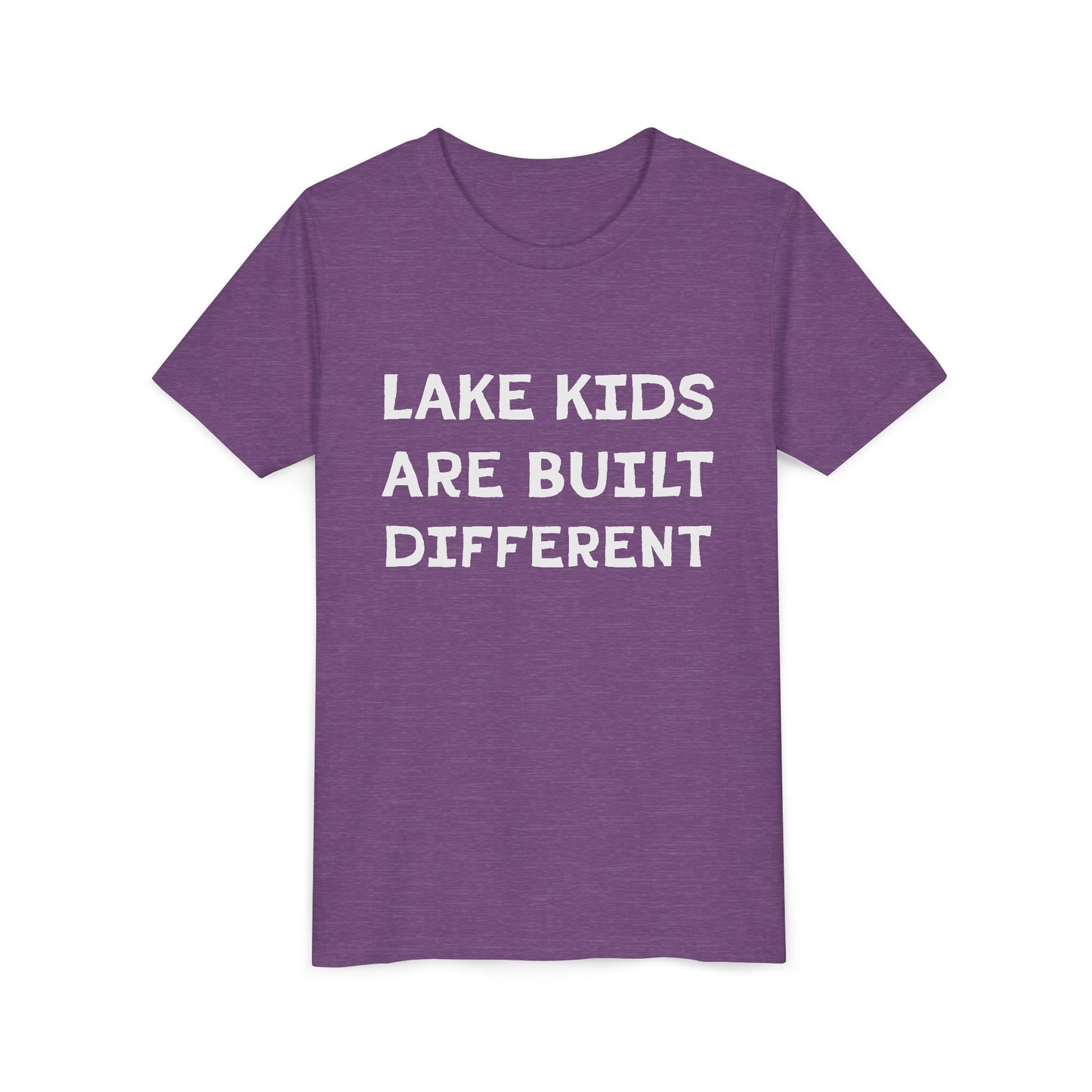 YOUTH Lake Kids Are Built Different Short Sleeve Tee