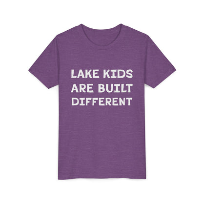 YOUTH Lake Kids Are Built Different Short Sleeve Tee