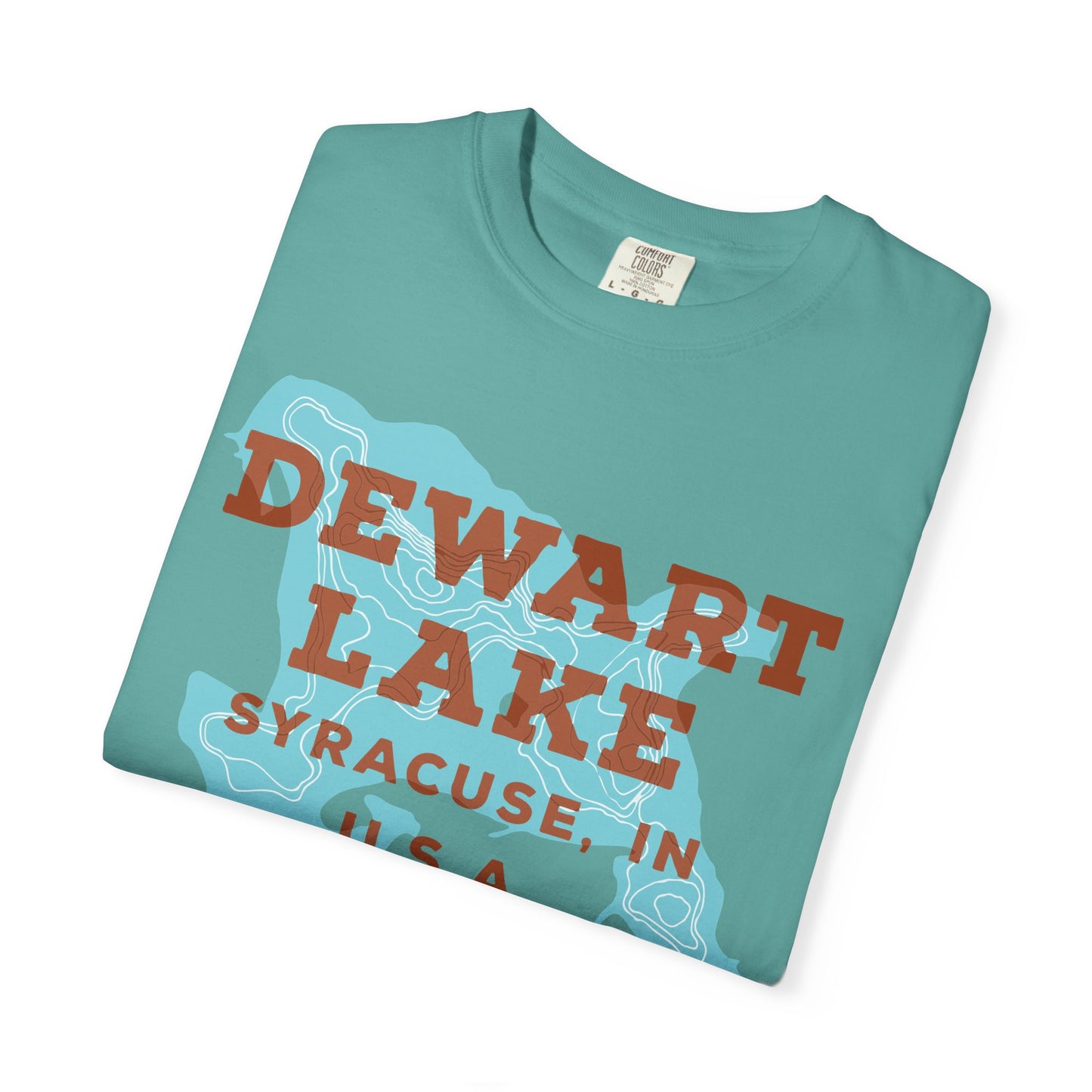 Dewart Lake Map Tee - Unisex