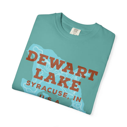 Dewart Lake Map Tee - Unisex