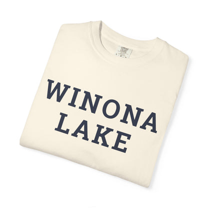 Winona Lake Block Logo Classic Tee - Unisex