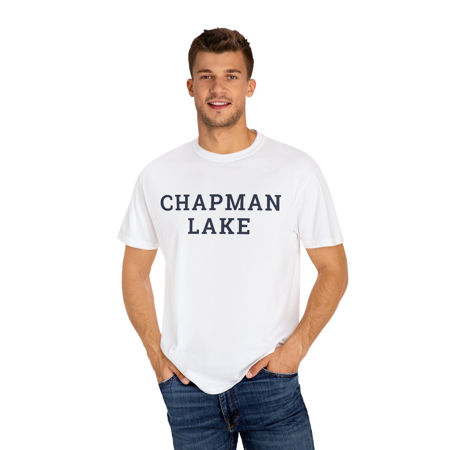 Chapman Lake Block Logo Classic Tee - Unisex