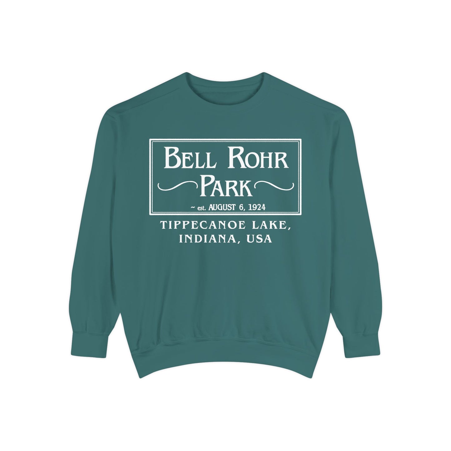 Bell Rohr Park Tippecanoe Lake Crewneck Sweatshirt - Unisex