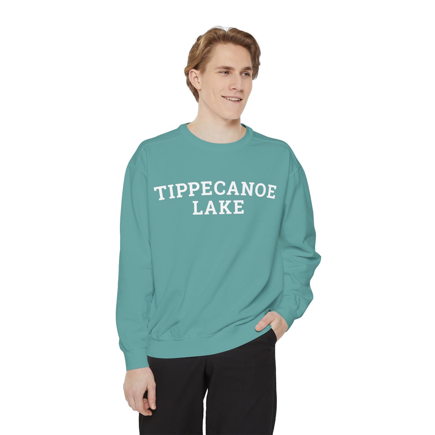 Tippecanoe Lake Block Logo Crewneck Sweatshirt - Unisex