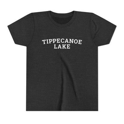 YOUTH Tippecanoe Lake Block Logo Short Sleeve Tee