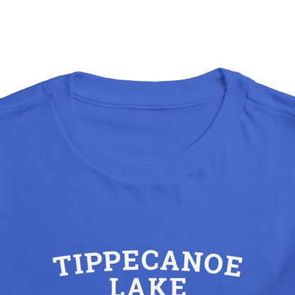 TODDLER Tippecanoe Lake Block Logo Short Sleeve Tee